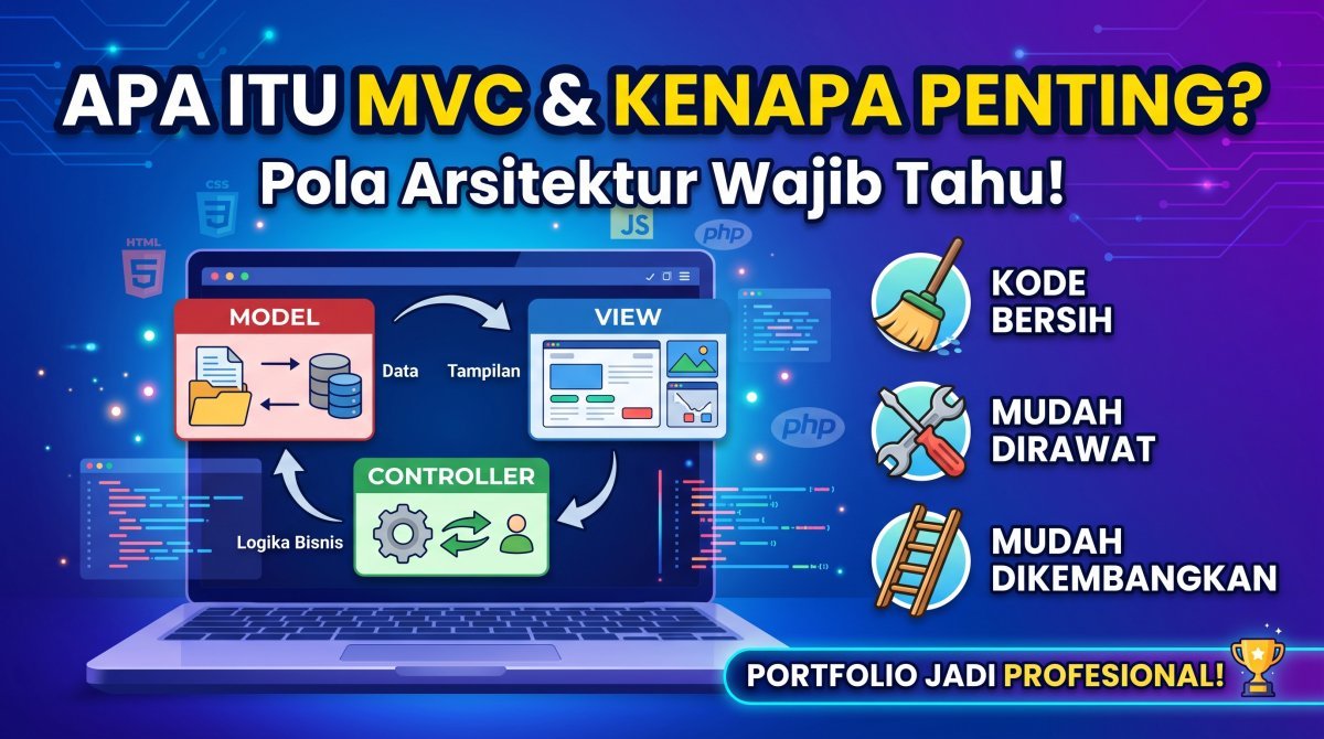 Cara Membuat Website Portfolio dengan PHP MVC