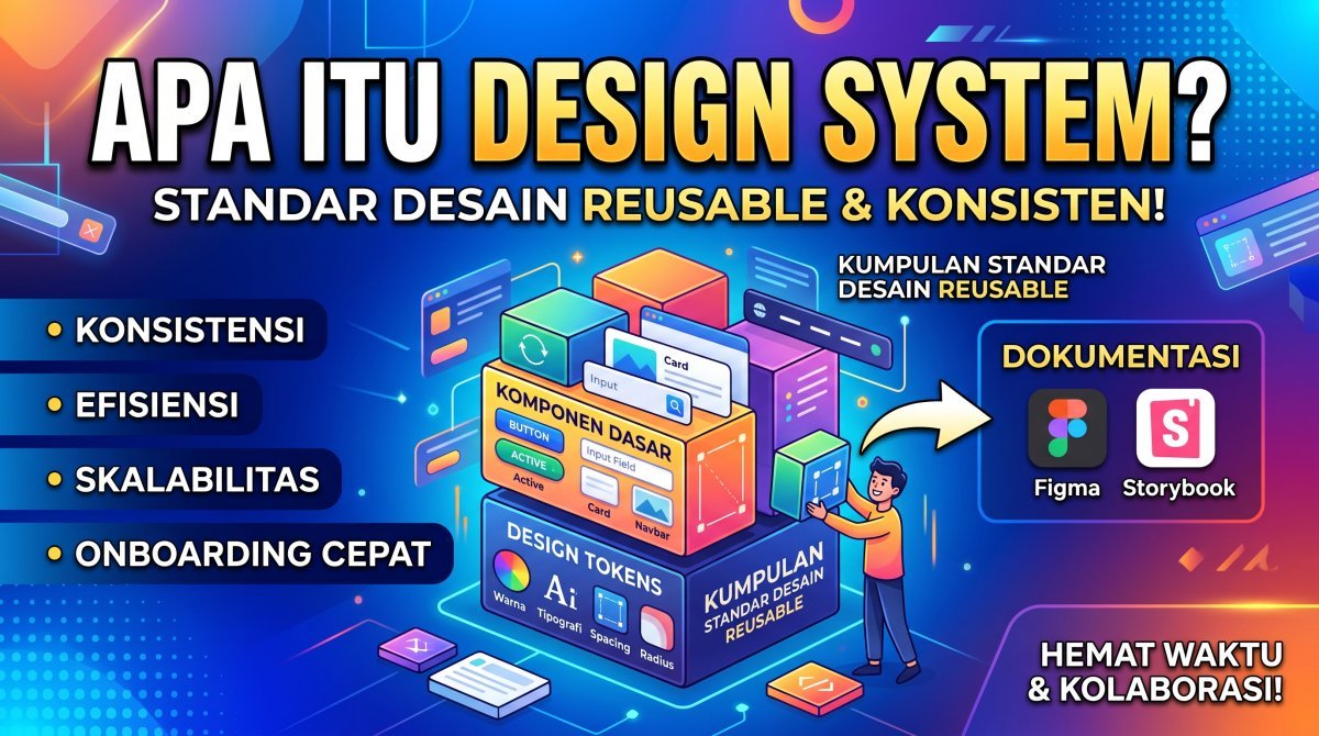 Design System: Kunci Konsistensi Desain UI/UX